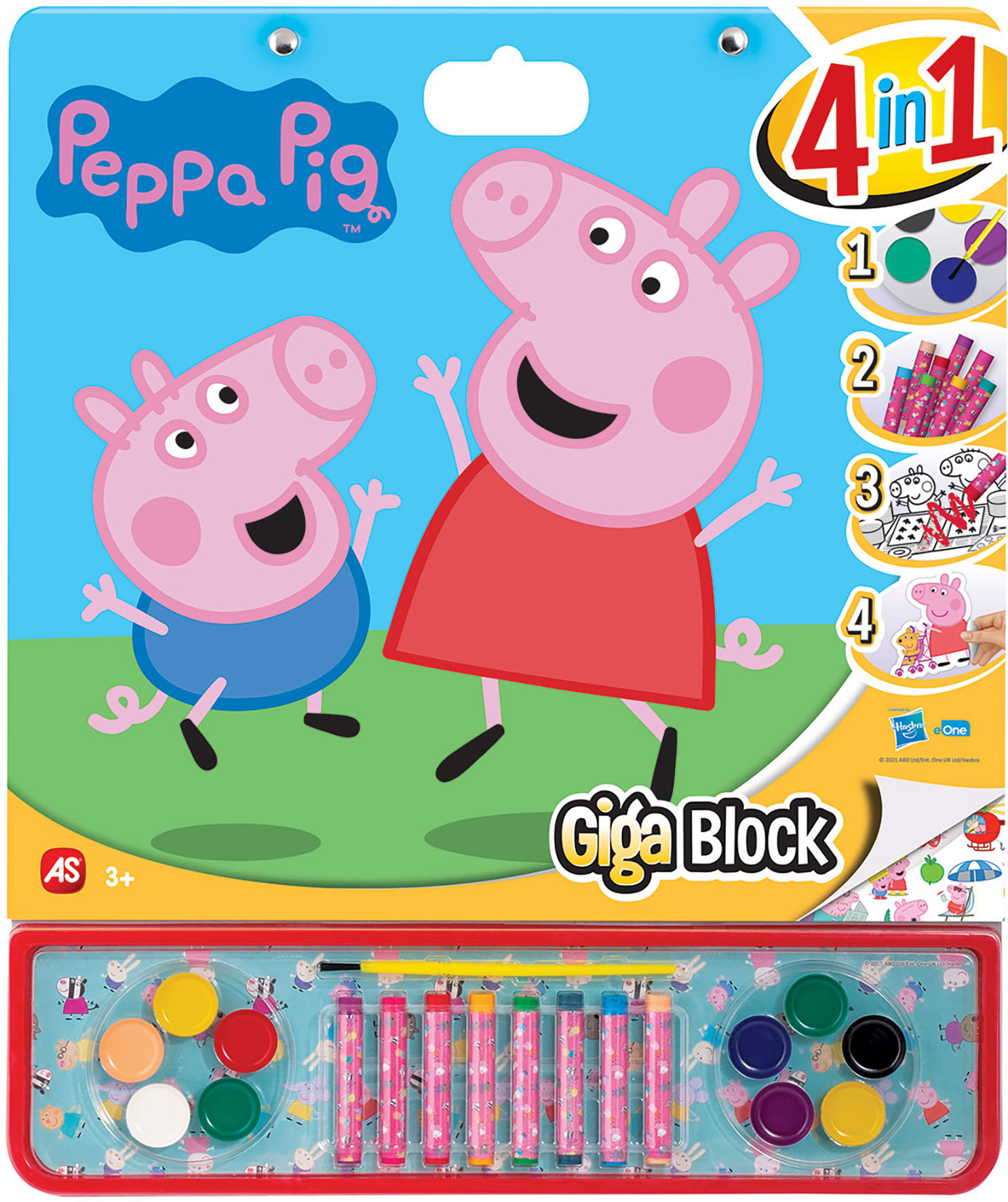GIGA BLOCK 4IN1 PEPPA PIG     