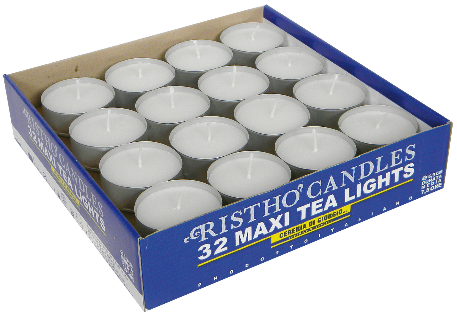 TEA-LIGHT MAXI DM 5 9-CF 32 PZ