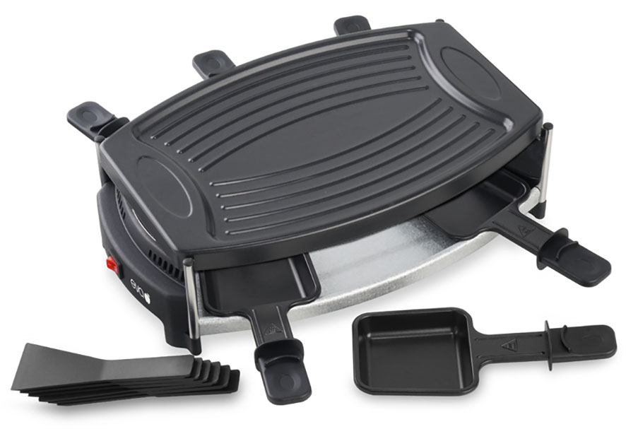 RACLETTE-GRILL ANTIAD 6PS 650W