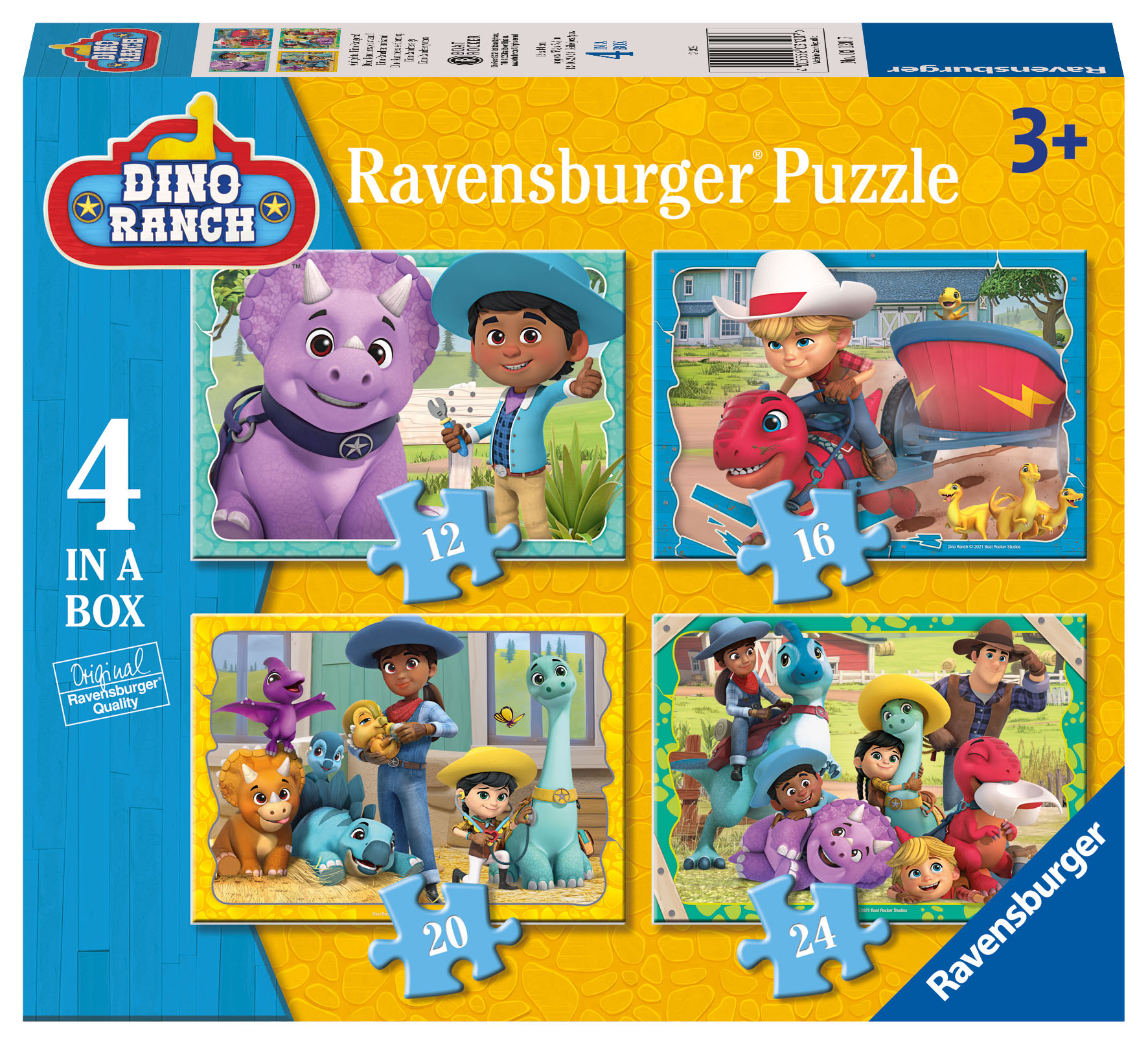 PUZZLE 4 IN A BOX DINO RANCH