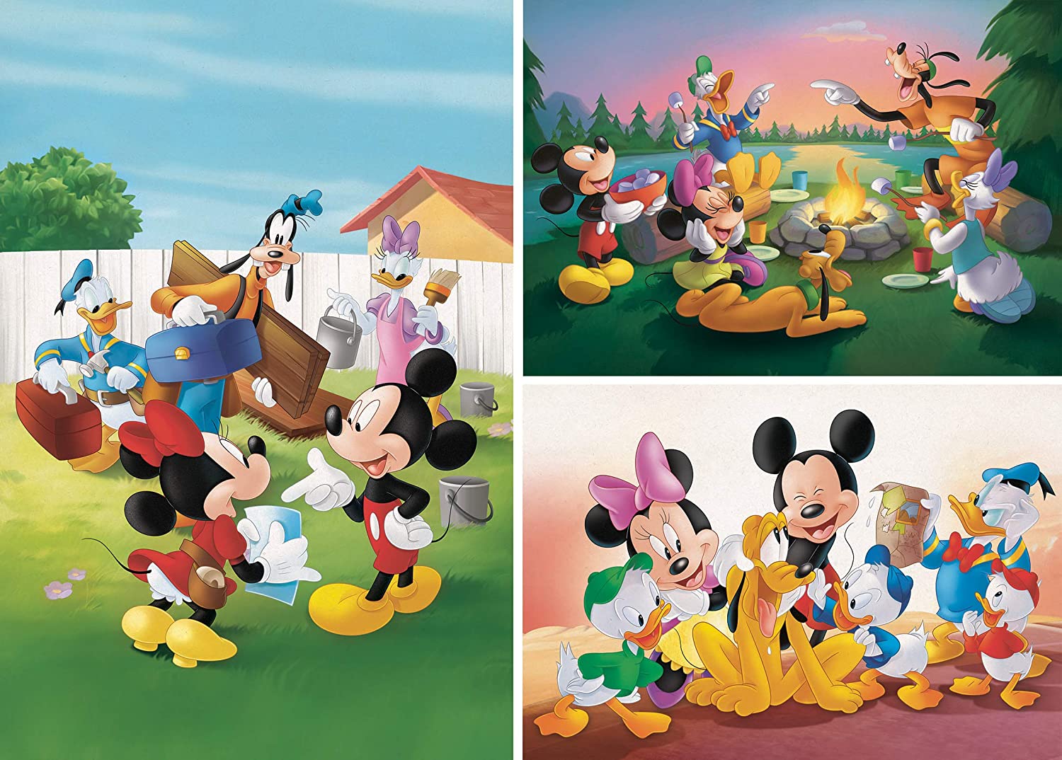 PUZZLE 3X48 MICKEY MOUSE PFF
