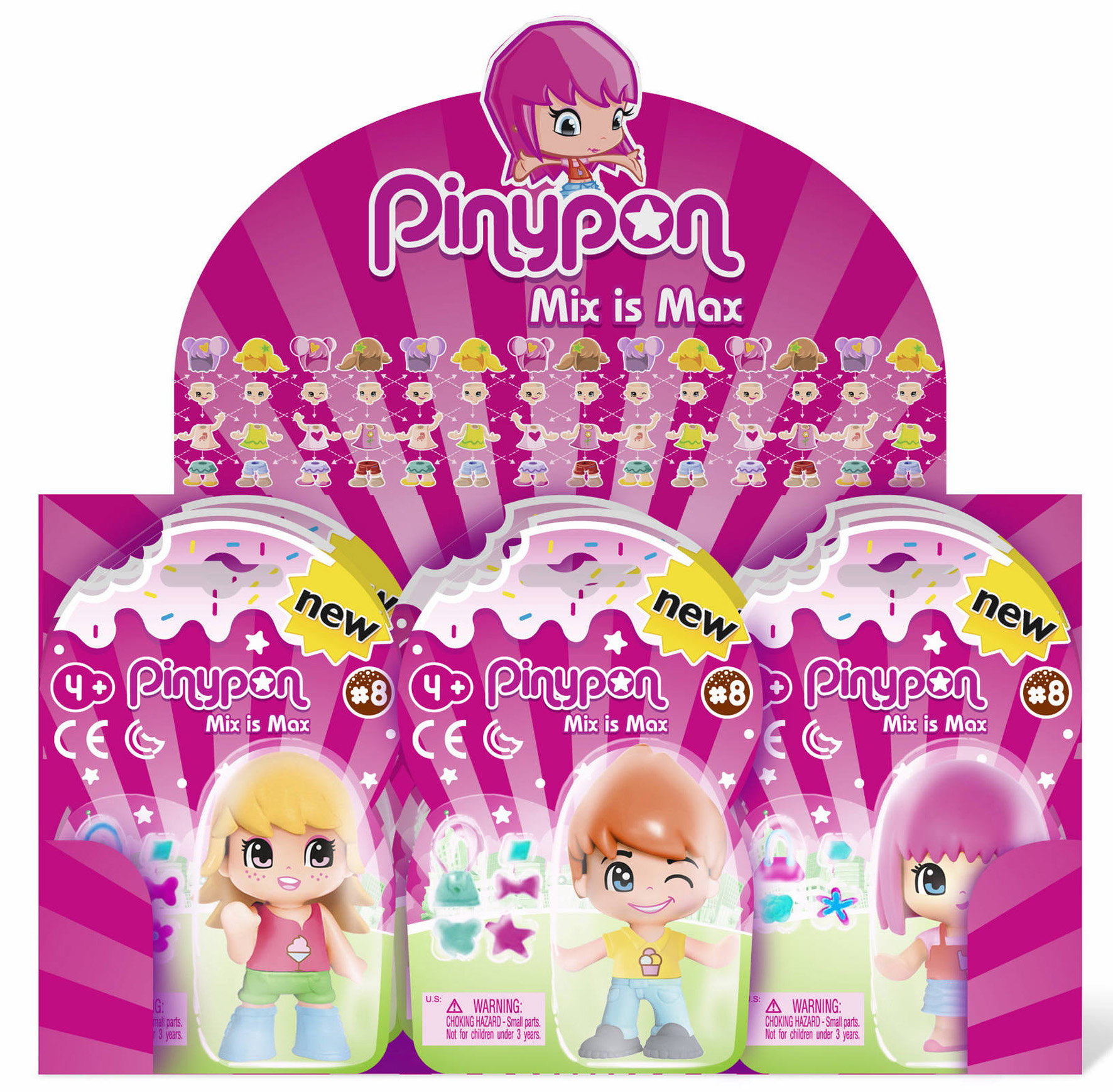 PINYPON PERSON SERIE 8 DISPLAY