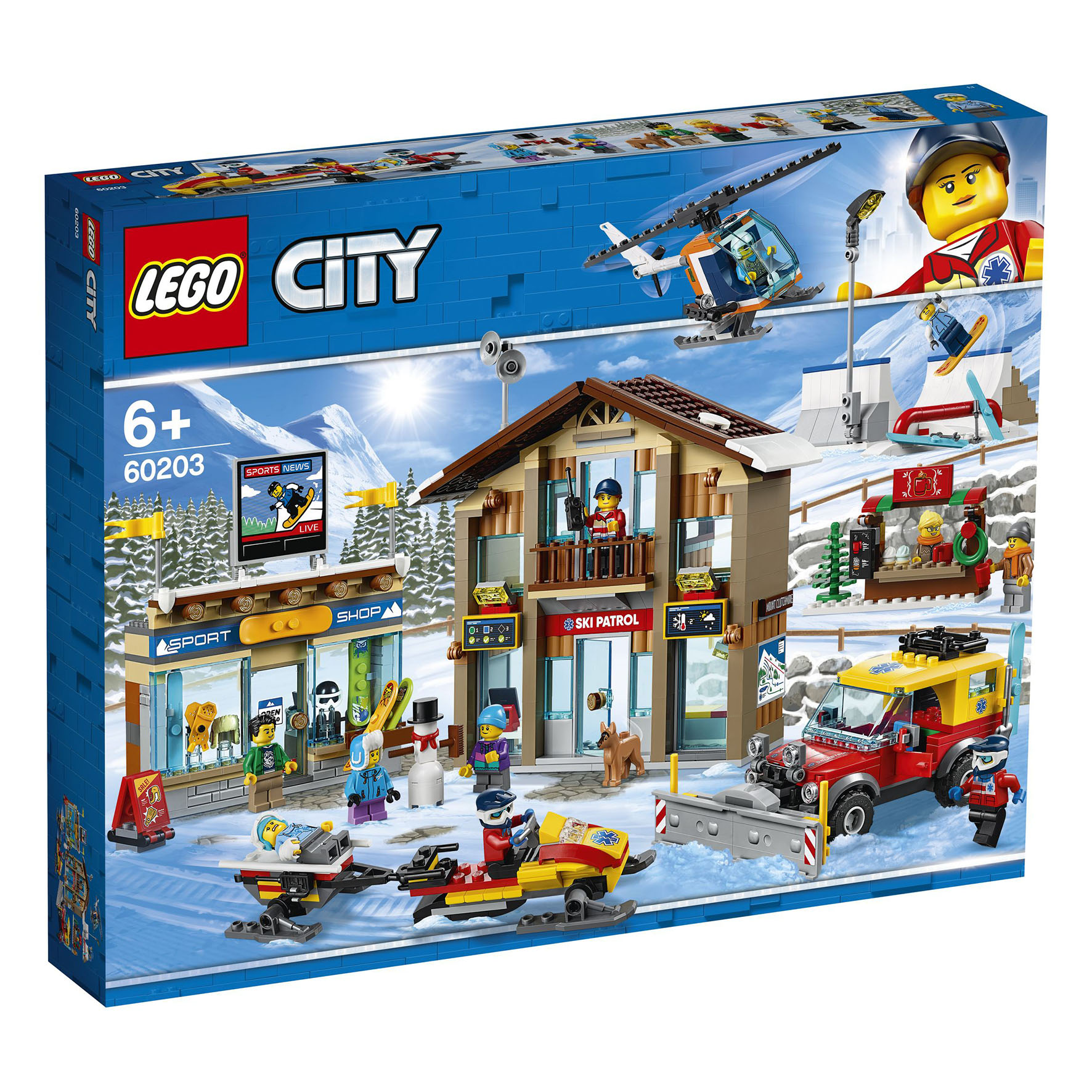STAZIONE SCIISTICA LEGO CITY